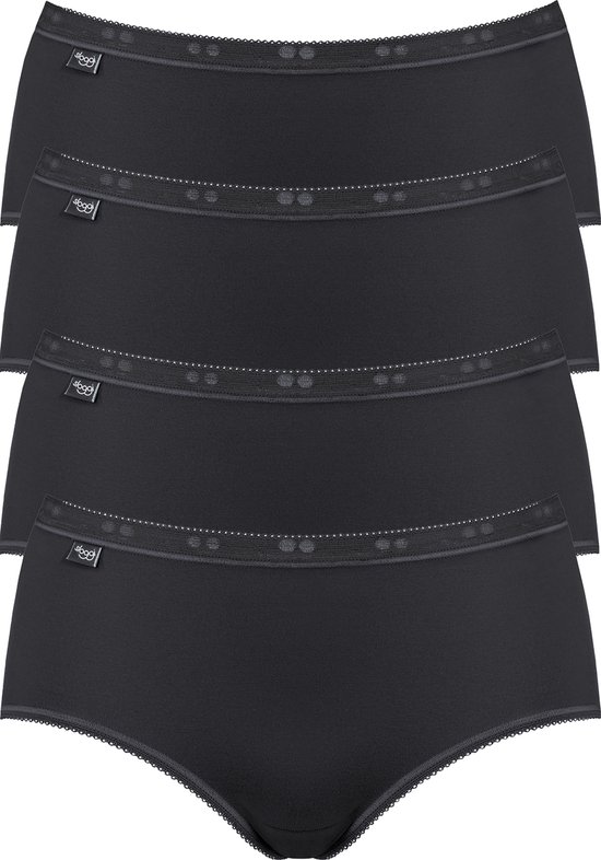 Sloggi Basic Midi - Slip de sport - Femme - Taille 42 - Noir