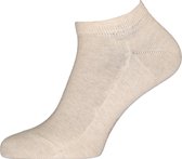 FALKE Family heren enkelsokken - beige (sand melange) - Maat: 43-46