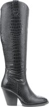 POSH by Poelman NUNA Dames Hoge Laarzen - Zwart - Maat 36