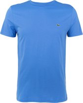 Lacoste small logo O-hals shirt blauw IV - L