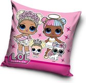 Carbotex Kussen L.o.l Surprise! 40 X 40 Cm Polyester Roze