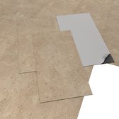 ARTENS - PVC-vloeren - Zelfklevende tegels - MEDIO - TRAVERTINO - dikte 1,5 mm - 2,23 m² / 12 tegels