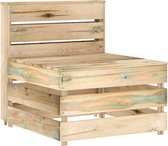 Decoways - Tuinmiddenbank pallet geïmpregneerd grenenhout