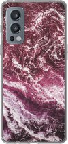 OnePlus Nord 2 5G - Marbre - Natuursteen - Minéraux - Siliconen