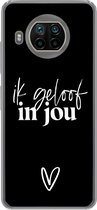 Xiaomi Mi 10T Lite 5G - Partner - Citations - Je crois en toi - Proverbes - Coque en Siliconen