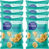 Bol.com WeCare Snack Chips zeezout- 8 uitdeelzakjes aanbieding