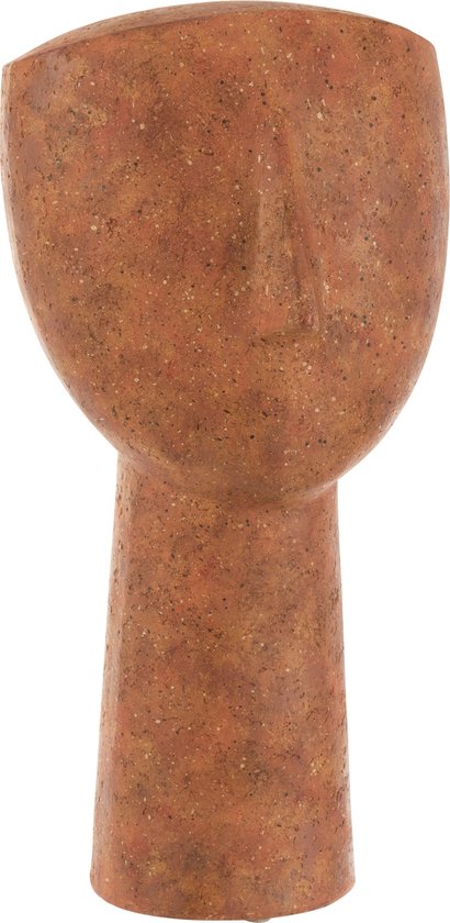 J-Line Figuur Leo Poly Terracotta