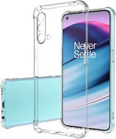 Telefoonhoesje geschikt voor OnePlus Nord CE 5G - Clear Soft Case - Siliconen Back Cover - Shock Proof TPU - Transparant