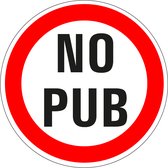 No pub bord 100 mm