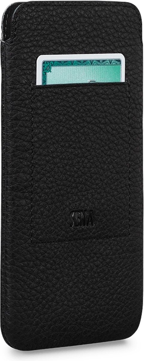 Sena - Ultra Slim Wallet Sleeve iPhone 13 Pro Max - zwart