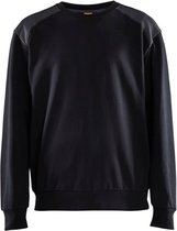Blaklader Sweatshirt bi-colour 3580-1158 - Zwart/Medium grijs - XL