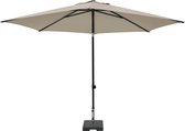 Ronde parasol Ecru Madison Elba 300 cm | Kantelbare parasol rond van topkwaliteit