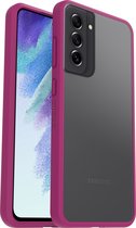 OtterBox React Samsung Galaxy S21 FE hoesje - Transparant/Roze