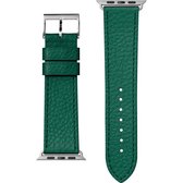 LAUT Milano Leren Bandje Geschikt voor Apple Watch Series 7 (41 mm) - Groen