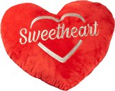 Hart - Kussen - Sweetheart - Zijden lint "Speciaal voor jou"