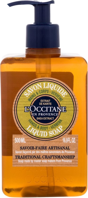 Savon Liquide Verveine Beurre de Karité - 500 ml - Savon pour les mains |  bol.com