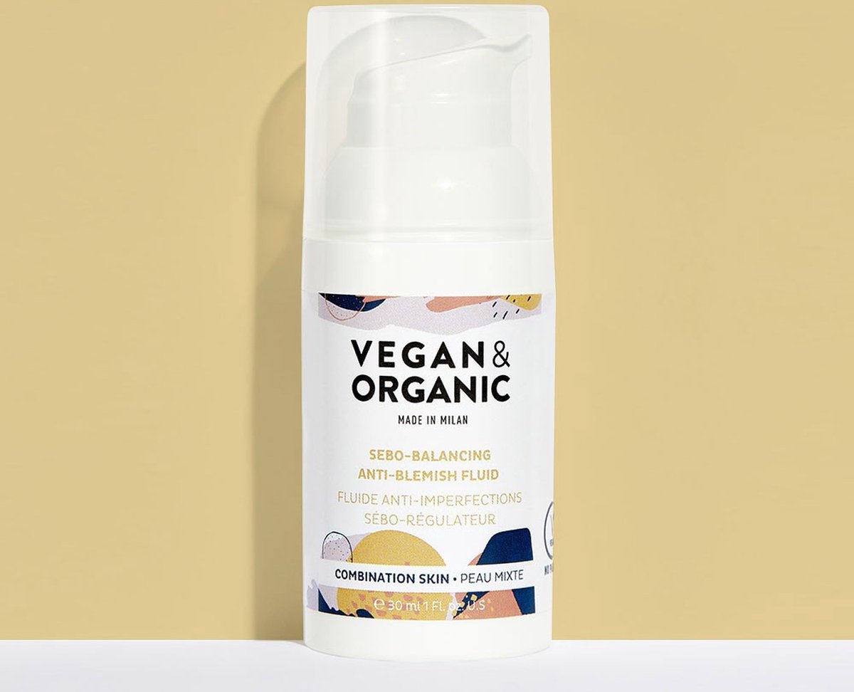 Gezichtsvloeistof Sebo Balancing AntiBlemish Vegan & Organic (30 ml)