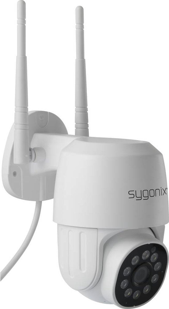 Sygonix PTZ WLAN SY-4760960 IP Bewakingscamera LAN, WiFi 1920 x 1080 Pixel van Sygonix — afbeelding 2
