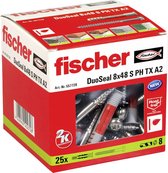 Fischer DuoSeal Plug 48 mm 8 mm 557728 25 stuk(s)