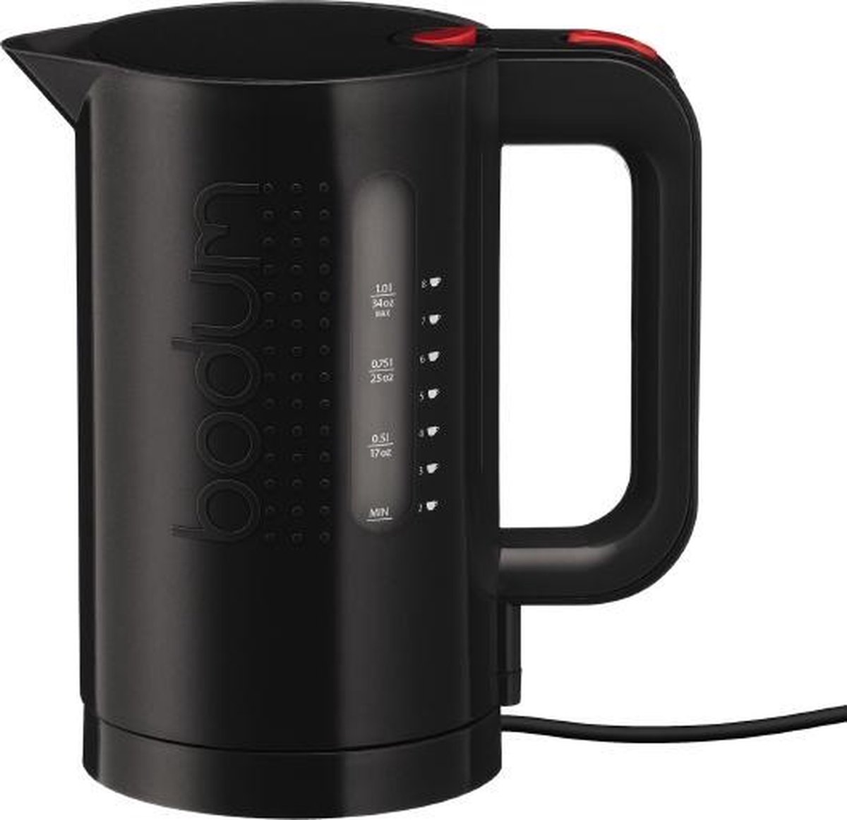 Bodum Bistro Elektrische Waterkoker 1 l Zwart