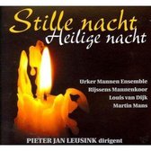 Stille nacht Heilige nacht / Urker Mannen Ensemble, Rijssens Mannenkoor, Louis van Dijk vleugel en Martin Mans orgel o.l.v. Pieter Jan Leusink