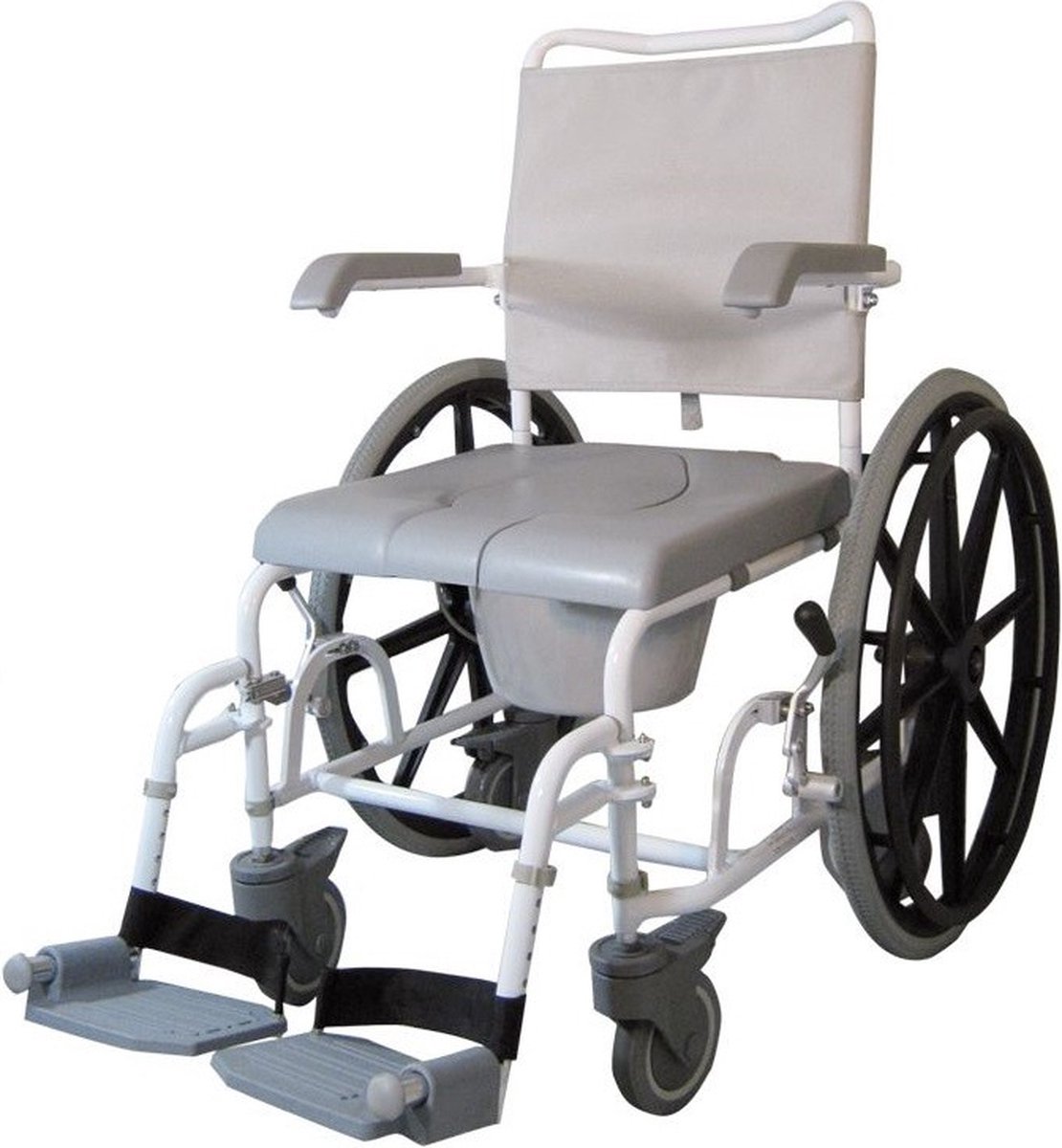 Douche - Toilet Rolstoel verrijdbaar Duo Motion 24 inch wielen