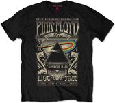 Pink Floyd Kinder Tshirt -Kids tm 10 jaar- Carnegie Hall Poster Zwart