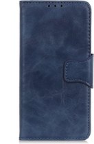 Shop4 - Xiaomi Mi Note 10 Hoesje - Wallet Case Cabello Donker Blauw