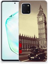 Geschikt voor Samsung Galaxy Note 10 Lite Siliconen Back Cover Londen