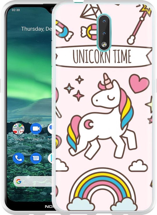 Nokia 2.3 Hoesje Unicorn Time | bol.com