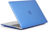 Apple MacBook Pro 13 (2016-2019) Case - Mobigear - Glossy Serie - Hardcover - Blauw - Apple MacBook Pro 13 (2016-2019) Cover