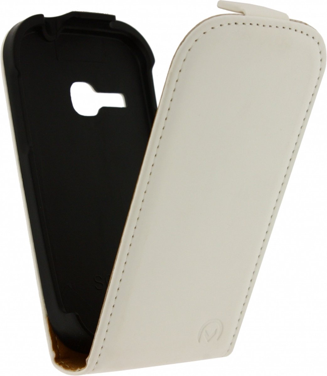 Mobilize Ultra Slim Flip Case Samsung Galaxy Young S6310 White