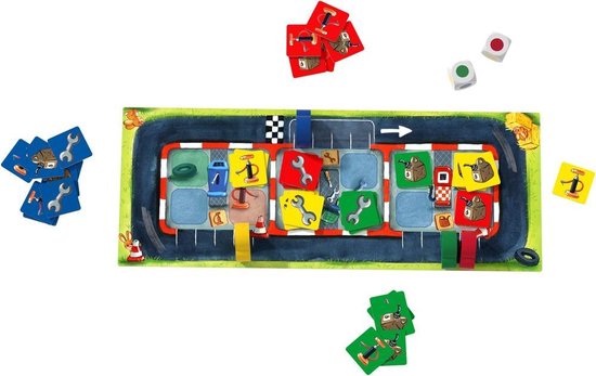 Thumbnail van een extra afbeelding van het spel HABA Spiel - Bi-Ba-Boxenstop (Duits)