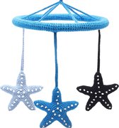 Naturezoo Mobile Starfish Crochet Boys 24 Cm Multicolore