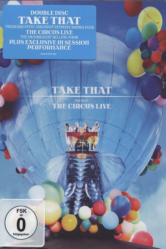 Take That - The Circus Live & Bonus Dvd