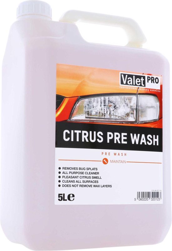 Valet Pro Citrus preWash 5000ml bol