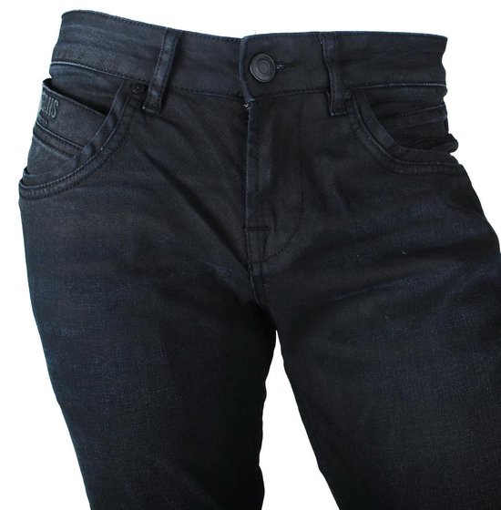 Cars Jeans - Heren Jeans - Model Henlow - Regular Fit - Lengtemaat 36 -  Black Coated | bol.com