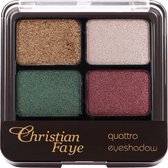 Christian Faye  Quattro Eyeshadow Oogschaduwpalette 1 st.