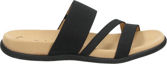 Gabor Dames Slippers - Zwart - Maat 40 | bol.com