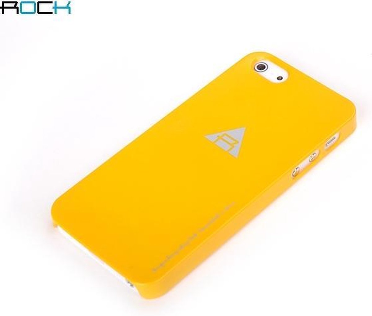 Rock Cover Naked Orange Apple iPhone 5