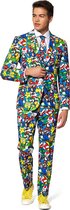 OppoSuits Super Mario™ - Carnaval Heren Kostuum - Nintendo - Gekleurd - Maat EU 58