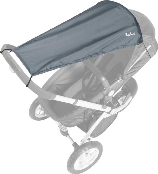 Playshoes UV zonnescherm Kinderwagen - Blauw - Maat Onesize van Playshoes. — afbeelding 3