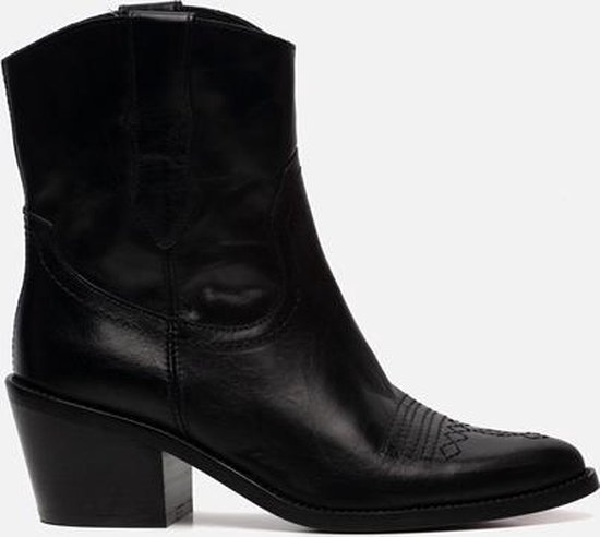 Ann Rocks Cowboylaarzen zwart - Maat 37 | bol.com
