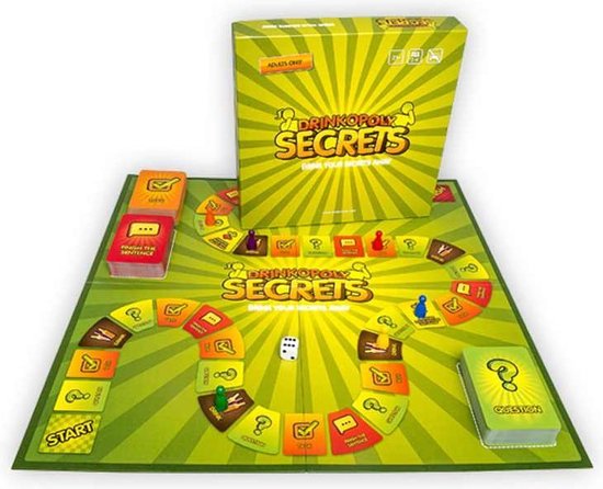 Afbeelding van het spel Drinkopoly secrets. Engelstalige versie.