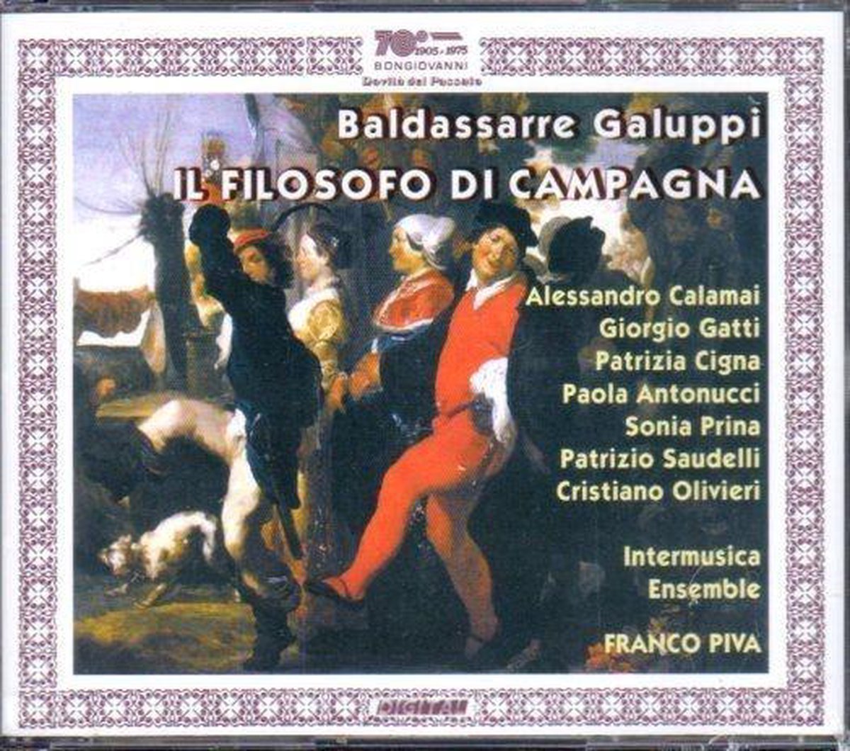 Galuppi: Il Filosofo Di Campagna, O