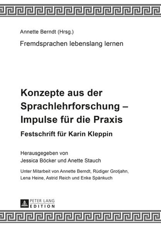 Fremdsprachen lebenslang lernen 4 - Konzepte aus der Sprachl ... - cover