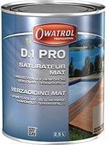 D.1 Pro - Saturator voor exotische houtsoorten - Owatrol Pro - 5 L Honey Gold