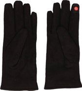 Touchscreen handschoenen zwart suede voor dames - Smartphone handschoenen - Mobiele telefoon gadgets