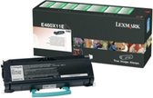 Toner Lexmark E460X11E Black