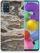 TPU Siliconen Hoesje Geschikt voor Samsung Galaxy A51 Steen